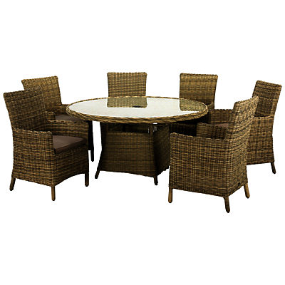 Royalcraft Wentworth Carver 6-Seater Outdoor Dining Set